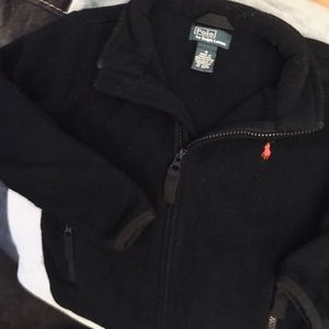 Black Fleece Polo RL jacket w/ red pony.  Size 4T